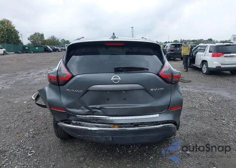2019 Nissan Murano Sv z USA, uszkodzony, nr VIN 5N1AZ2MS6KN150990